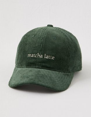 OFFLINE By Aerie Corduroy Baseball Hat - Rugged Green