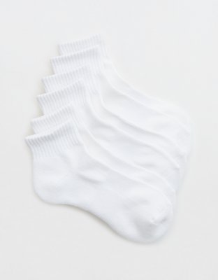 OFFLINE By Aerie Short Crew Sock 3-Pack - White