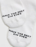 OFFLINE By Aerie Crew Sock - Air White