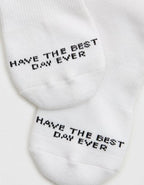 OFFLINE By Aerie Crew Sock - Air White