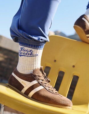 OFFLINE By Aerie Crew Socks - Rome Blue