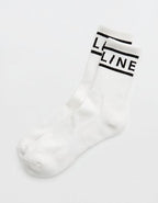OFFLINE By Aerie Graphic Crew Socks - White