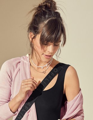 OFFLINE By Aerie Puff Love Tote Bag - True Black