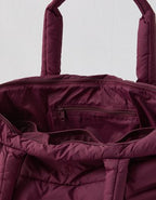 OFFLINE By Aerie Puff Love Tote Bag - Royal Berry