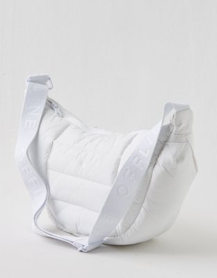 OFFLINE By Aerie Puff Love Crescent Bag - White