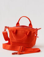 OFFLINE By Aerie Courtside Canvas Crossbody Bag - Orange Flare