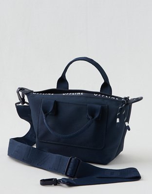 OFFLINE By Aerie Courtside Canvas Crossbody Bag - Royal Navy