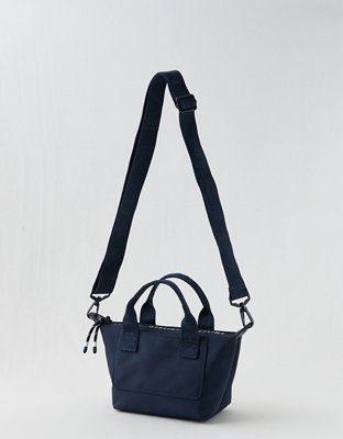 OFFLINE By Aerie Courtside Canvas Crossbody Bag - Royal Navy