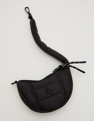 OFFLINE By Aerie Puff Love Mini Clip Bag - True Black