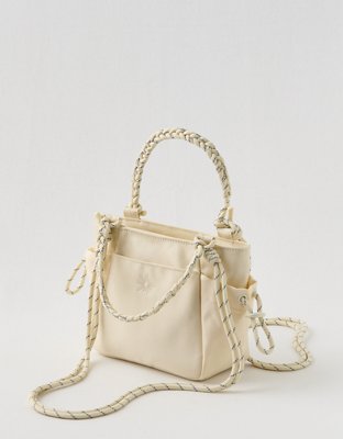 OFFLINE By Aerie Mini Courtside Canvas Tote Bag - Natural