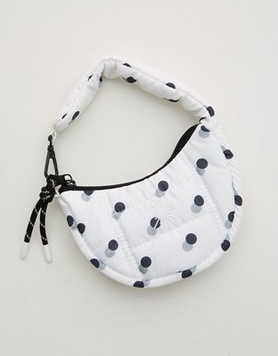 OFFLINE By Aerie Puff Love Mini Clip Bag - White