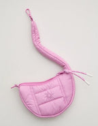 OFFLINE By Aerie Puff Love Mini Clip Bag - Planet Pink