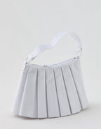 OFFLINE By Aerie Courtside Canvas Pleated Bag - White