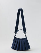 OFFLINE By Aerie Courtside Canvas Pleated Bag - Navy