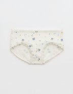 Superchill Cotton Pointelle Lace Boybrief Underwear - Soft Muslin
