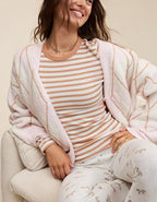 Aerie Essential Crew Layering T-Shirt - Beach Dune