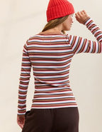 Aerie Essential Crew Layering T-Shirt - Violet Willow