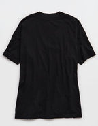 Aerie Basic V-Neck Boyfriend T-Shirt - Black