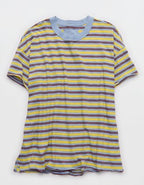 Aerie Oversized Crew Boyfriend T-Shirt - Yellow Infusion