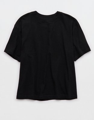 Aerie Relaxed T-Shirt - True Black