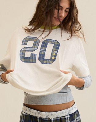 Aerie Relaxed T-Shirt - Soft Muslin