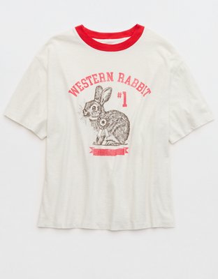 Aerie Relaxed T-Shirt - Empire Cream