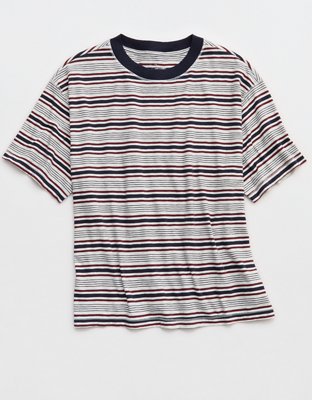 Aerie Relaxed T-Shirt - Deep Ruby