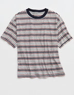 Aerie Relaxed T-Shirt - Deep Ruby