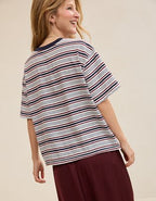Aerie Relaxed T-Shirt - Deep Ruby