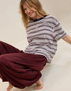 Aerie Relaxed T-Shirt - Deep Ruby