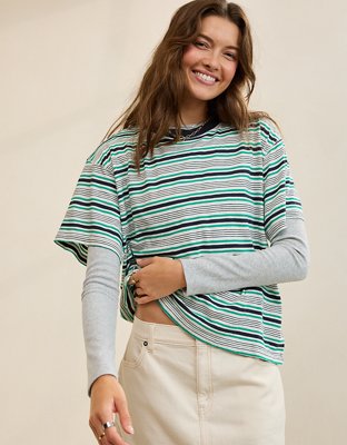 Aerie Relaxed T-Shirt - Emerald Isle