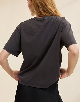 Aerie Relaxed T-Shirt - Smoked Gray