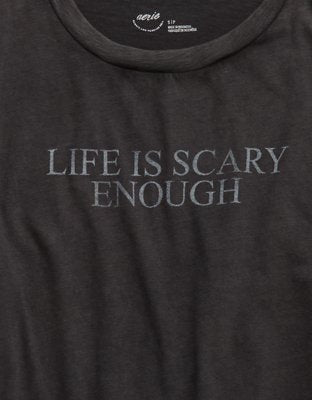 Aerie Vintage T-Shirt - Dark Gray