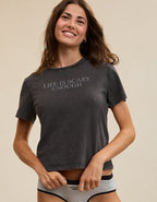 Aerie Vintage T-Shirt - Dark Gray