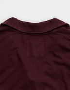 Aerie Cozy Polo Boyfriend T-Shirt - Royal Berry