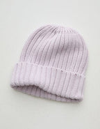 Aerie Ribbed Beanie - Violet Willow