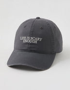 Aerie Graphic Baseball Hat - Gray Marl