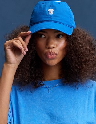 Aerie Graphic Baseball Hat - Rome Blue