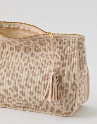 Aerie Quilted Pouch - Cake Batter