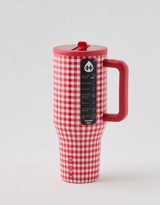 Hydrojug Red Checkered Traveler 32 Oz - Multi