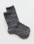 Aerie Puffy Heart Crew Socks - Smoked Gray