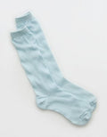 Aerie Ribbed Knee Socks - Salty Air