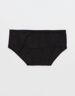Superchill Modal Rib Boybrief Underwear - True Black