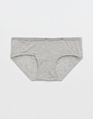 Superchill Modal Rib Boybrief Underwear - Medium Heather Gray