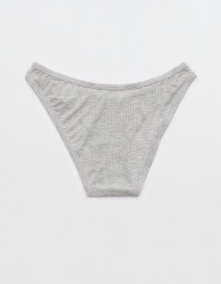Superchill Modal Rib Bikini Underwear - Medium Heather Gray