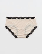 Superchill Modal Lace Boybrief Underwear - Cake Batter
