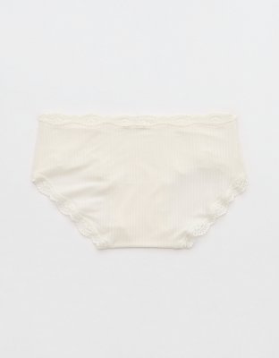 Superchill Modal Lace Boybrief Underwear - Soft Muslin