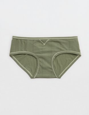 Superchill Modal Rib Boybrief Underwear - Olive Fun