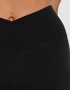 OFFLINE By Aerie Real Me Crossover High Waisted 7" Bike Short - True Black