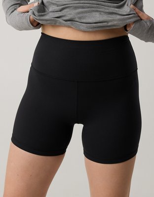OFFLINE By Aerie The Hugger High Waisted 5" Bike Short - True Black